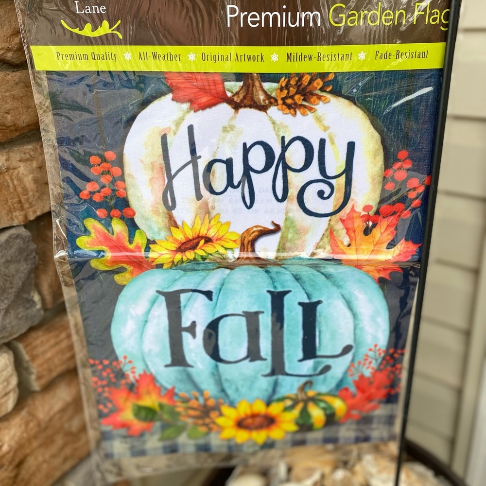 🍁 HAPPY FALL 🍁 GARDEN FLAG!!! - Picture 3 of 3